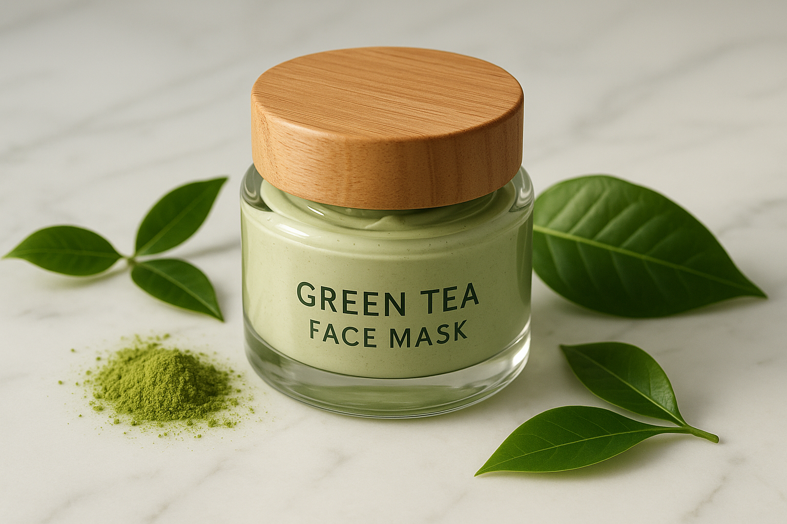 Mascarilla de Té Verde - Producto Principal